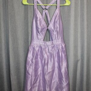 purple urban outfitters dress